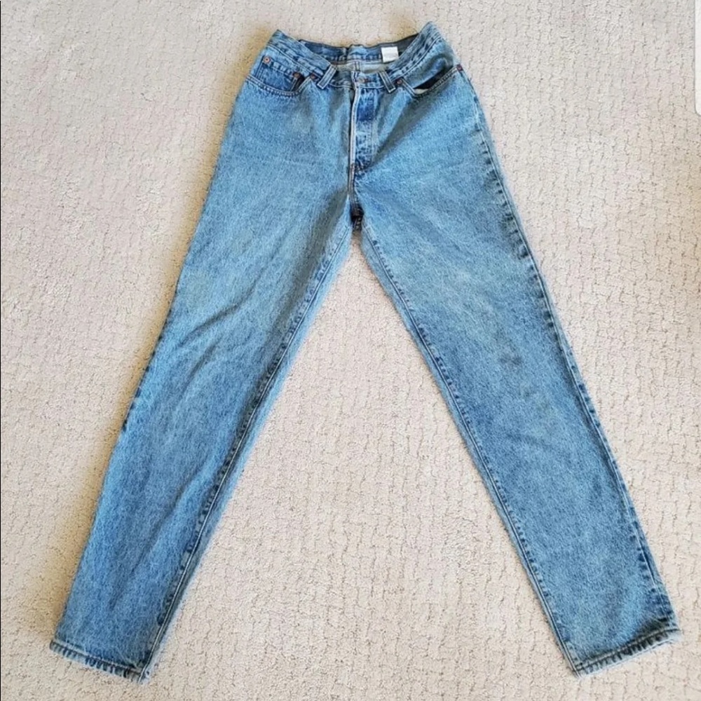 Vintage High Rise Levi’s Jeans, Straight leg